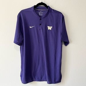 NIKE-Washington University Dri -Fit Short Sleeve T Shirt Size L